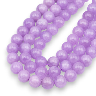 Intense Lavender Amethyst Round Smooth 10mm