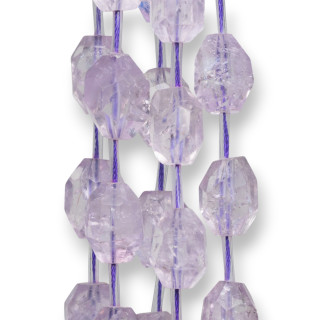 Ametista Lavanda Clear Sasso Sfaccettato 15-25mm