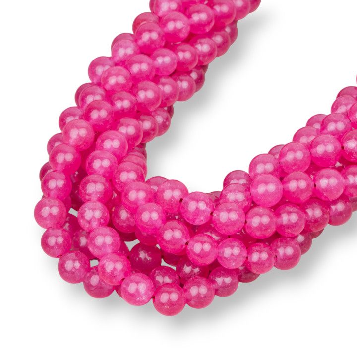 Λείο Στρογγυλό Ruby Jade 08mm