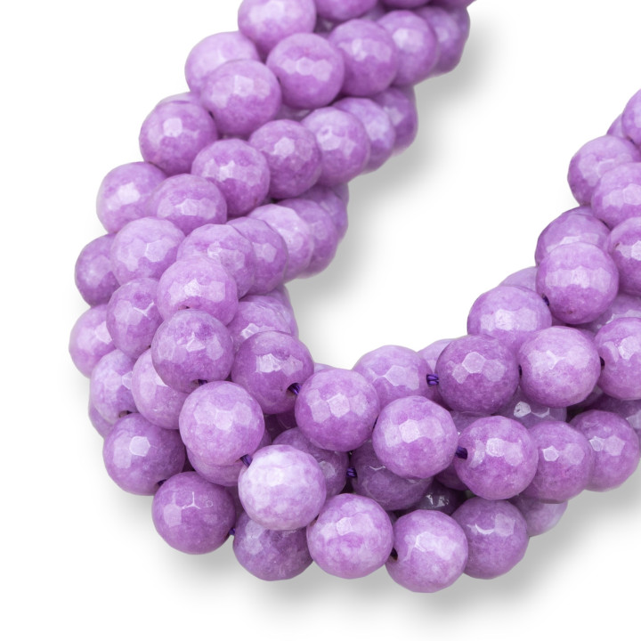 Jade Violet Lavande Kunzite Facette 08mm
