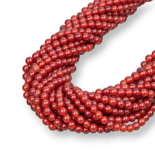 Red Carnelian Round Smooth 04mm