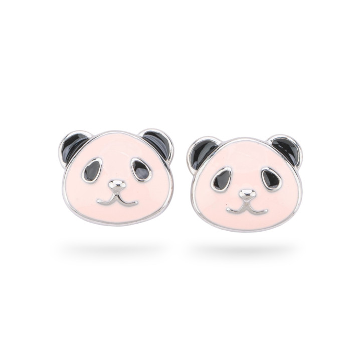 Orecchini Di Argento 925 Smaltati Collezione Flora 2 Coppie