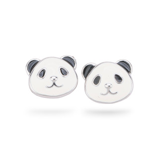 Boucles d'oreilles émaillées Argent 925 Collection Flora 2 Paires