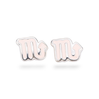 Pendientes Plata 925 Esmaltada Colección Flora 3 Pares