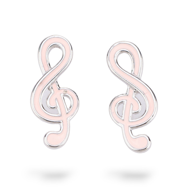 Pendientes Plata 925 Esmaltada Colección Flora 3 Pares