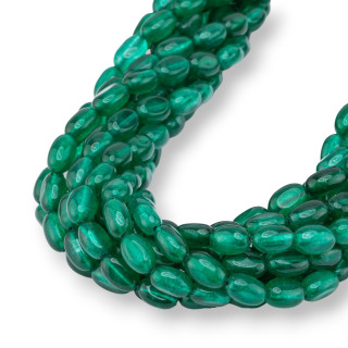 Jade Esmeralda Oval Lisa 7x10mm