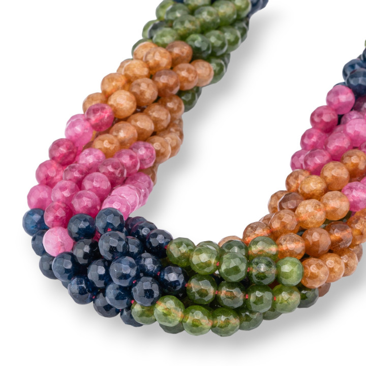 Σφαίρα Faceted Tourmaline Jade 06mm