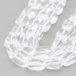 Pierre roulée cristal transparent 11x15mm