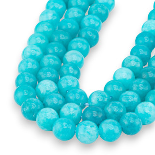 Amazonite Jade Clear Round Λείο 12mm