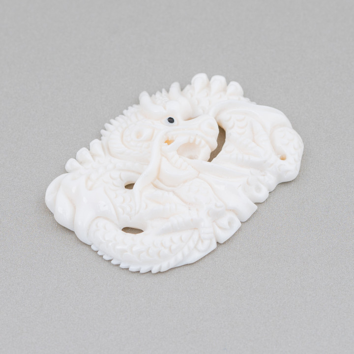 Componente de Hueso 36x46mm 1pc Dragon