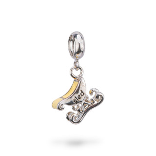 Pendenti Charms Di Argento 925 Smaltati Collezione Flora 2 pz