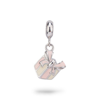 Colgantes Charms de Plata 925 esmaltados Colección Flora 3 piezas