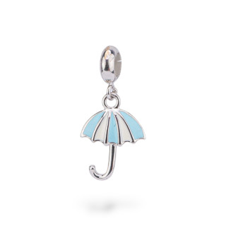 Pendenti Charms Di Argento 925 Smaltati Collezione Flora 4 pz