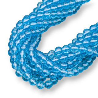 Glatter runder Saphir-Bergkristall 04 mm