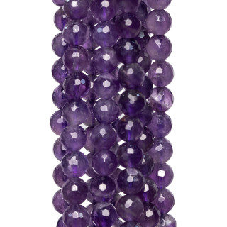 Facettierter Amethyst 04mm Erste Wahl