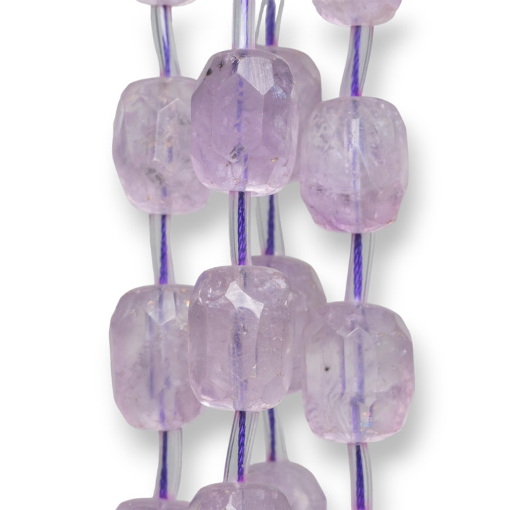 Clear Amethyst Faceted Stone 16-22mm