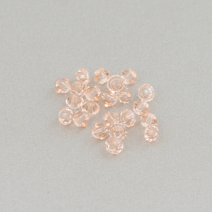 Swarovski Bicone Crystals 03mm Brand Preciosa - 100pcs - Apricot