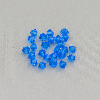 Cristalli Swarovski Bicono  3mm Marca Preciosa - 100pz - Blu