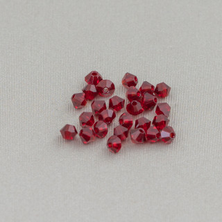 Bicone Swarovski Crystals 03mm Preciosa Brand - 100pcs - Bordeaux
