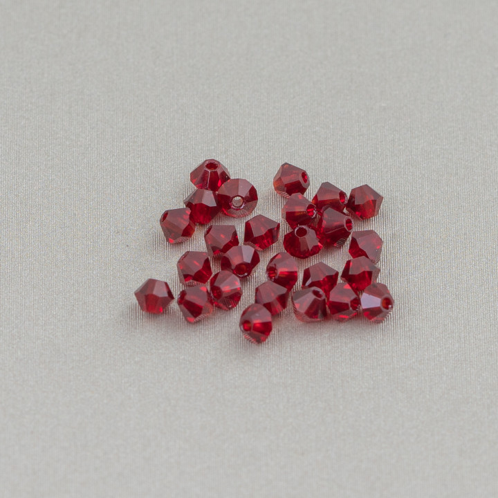 Cristalli Swarovski Bicono  3mm Marca Preciosa - 100pz - Bordeaux