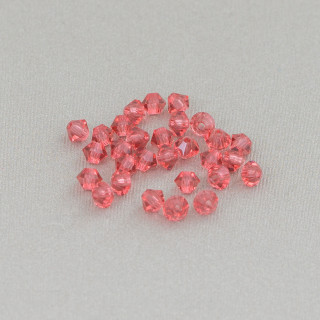 Cristalli Swarovski Bicono  3mm Marca Preciosa - 100pz - Cherry