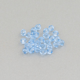 Swarovski Bicone Crystals 03mm Brand Preciosa - 100pcs - Cornflower