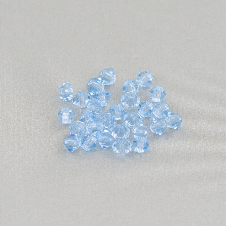 Cristaux Swarovski Toupie 03mm Marque Preciosa - 100pcs - Bleuet