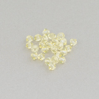 Cristaux Swarovski Bicone 03mm Marque Preciosa - 100pcs - Jaune