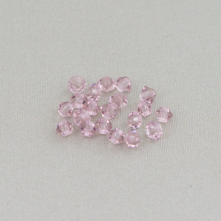 Swarovski Bicone Crystals 03mm Brand Preciosa - 100pcs - Glicine