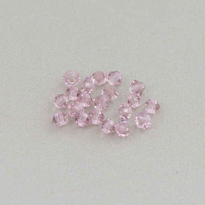 Swarovski-Kristalle Doppelkegel 03 mm Marke Preciosa - 100 Stück - Wisteria