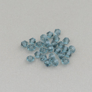 Cristaux Swarovski Bicone 03mm Marque Preciosa - 100pcs - Gris