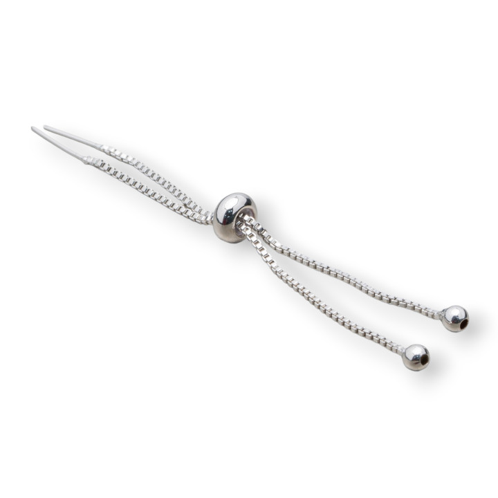 Brass Clasp Up and Down 70mm 20pcs Rhodium Plated