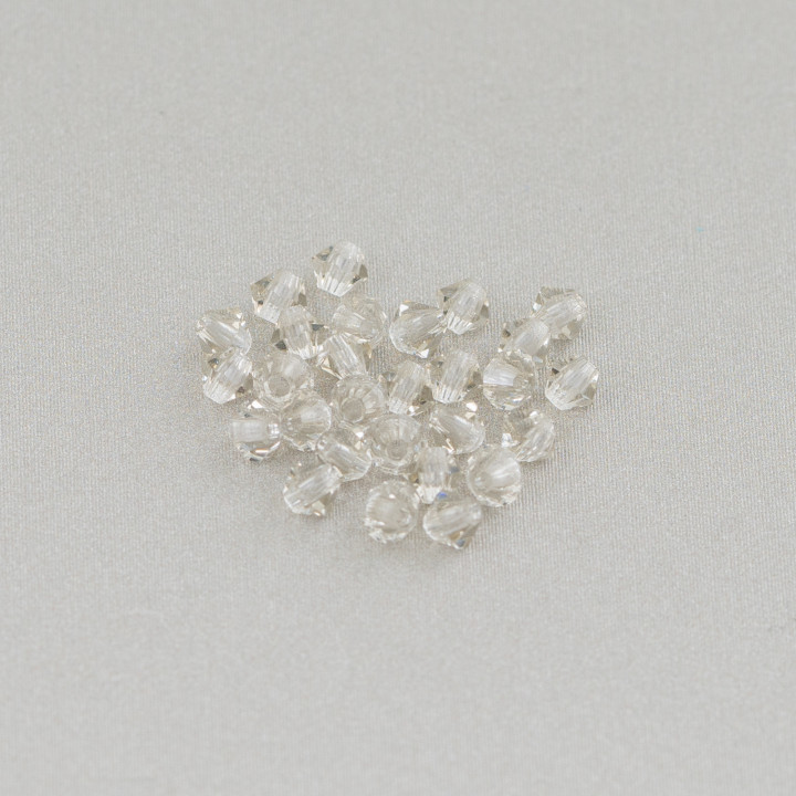 Cristalli Swarovski Bicono  3mm Marca Preciosa - 100pz - Tortora