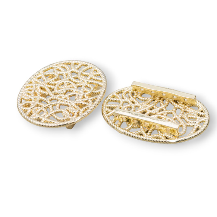 Oval Bronze Multiwire Central Component 30x40 7τμχ Χρυσό