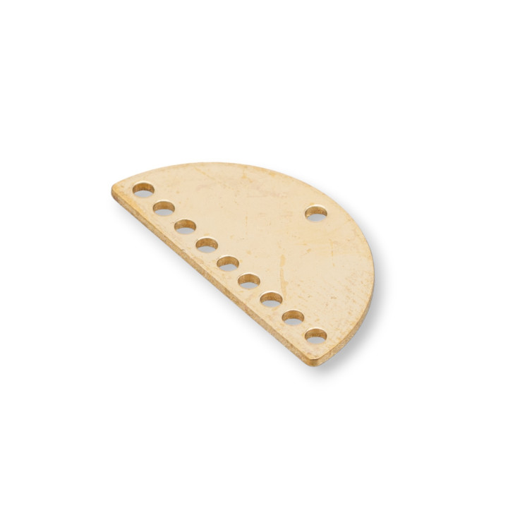 Connecteur Multifilaire Demi-Lune Composant Bronze 21x10.5mm 120Pz