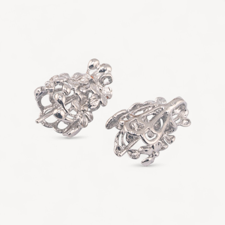 Copas cónicas de componente de bronce cepillado 12x17 mm Rodio 22 piezas