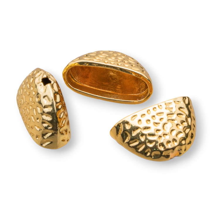 Copas Latón Batido 11x24mm 26uds Dorado