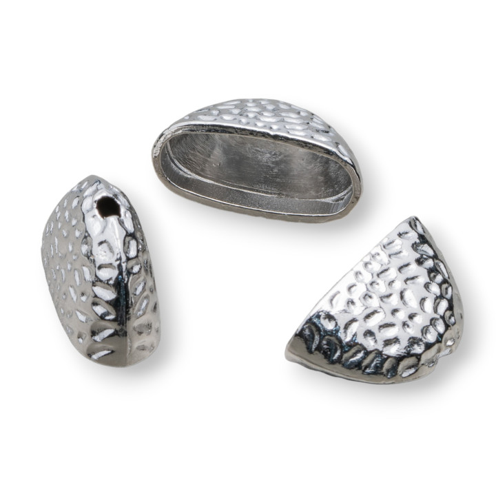 Copas De Latón Forjado 11x24mm 26pzs Rodio