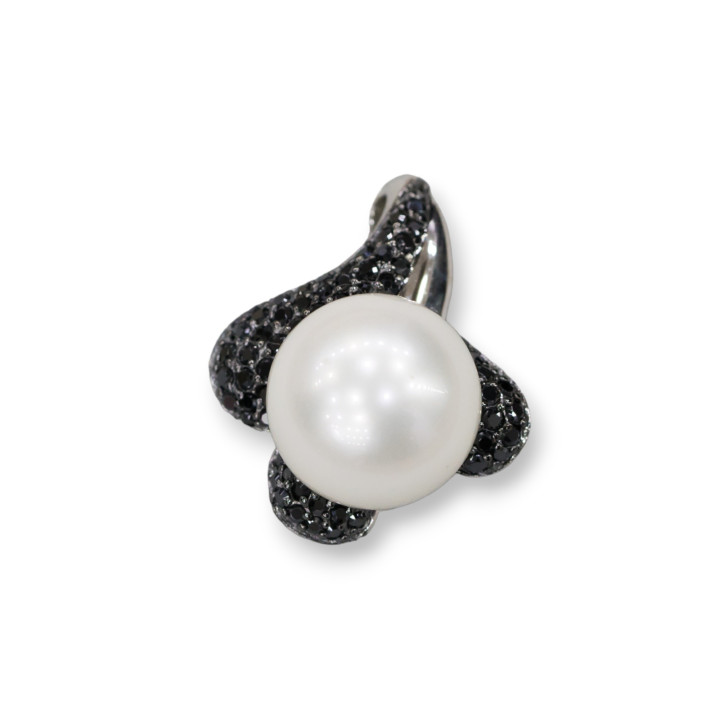 Pendenti Di Argento 925 Con Perle Di Maiorca 20x24mm