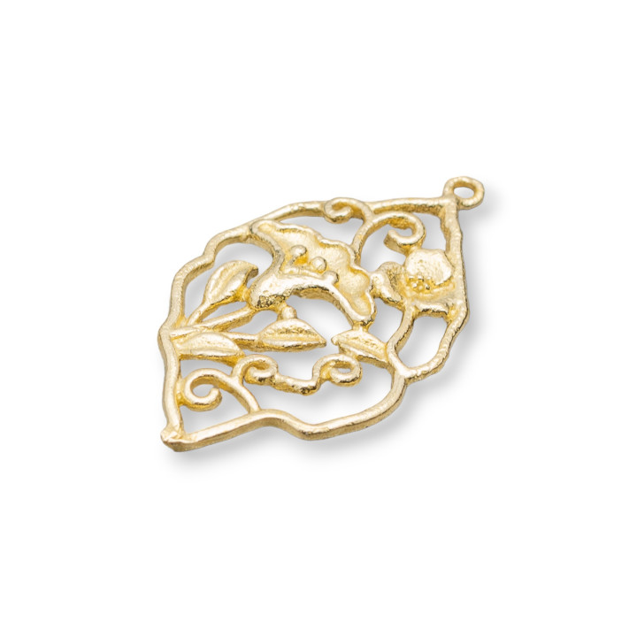 Fantasy Bronze Komponente Anhänger 19x32mm 20St Golden