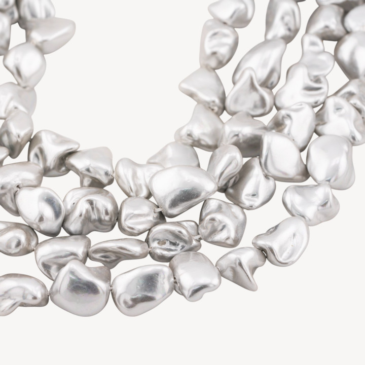 Majorca Pearls Irregular Nugget 14-18mm Γκρι