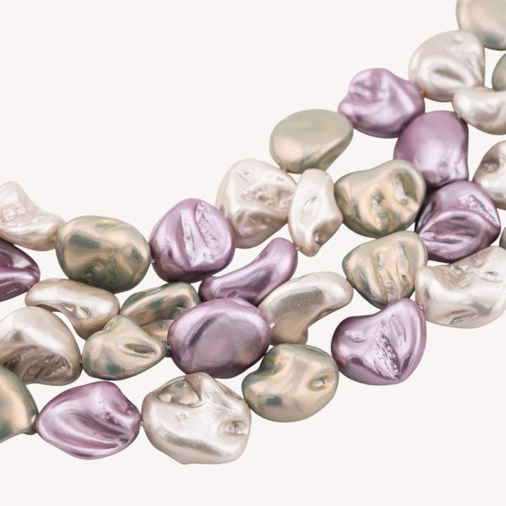 Mallorca Pearls Unregelmäßiges Nugget 14-18mm Gemischt 1