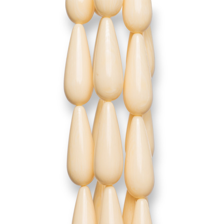 Resina Imitazione Di Osso Gocce 10x30mm