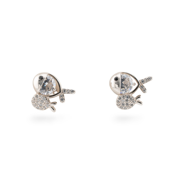 Boucles d'oreilles Argent 925 Collection Lune