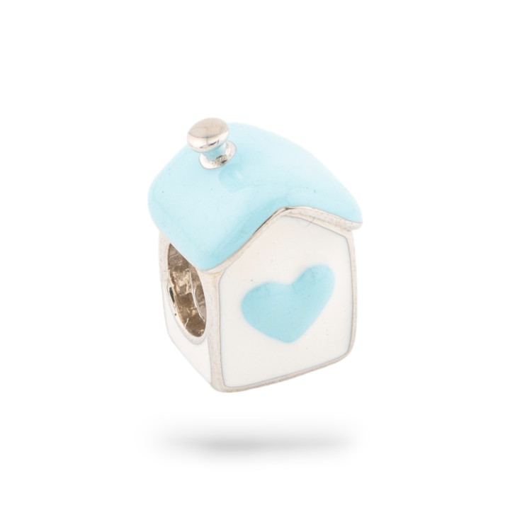 Colgante Charm Esmaltado Plata 925 Colección Flora 1ud