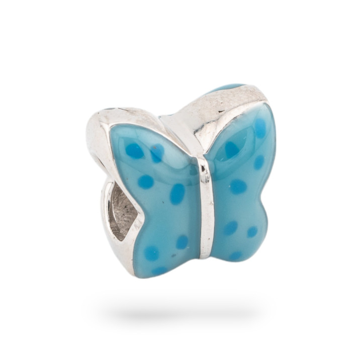 Colgante Charm Esmaltado Plata 925 Colección Flora 1ud