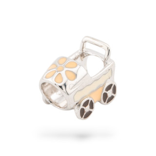 Colgantes Charms Plata 925 Esmaltado Colección Flora 1ud