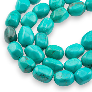 Pierre roulée Turquoise stabilisée Turchésite 14-22mm