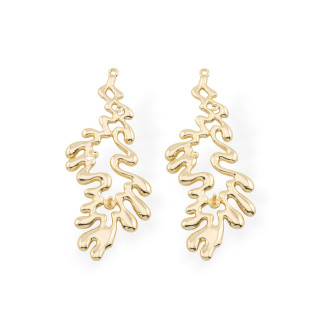 Μπρούτζινο Εξάρτημα 20x45mm 12τμχ Χρυσό