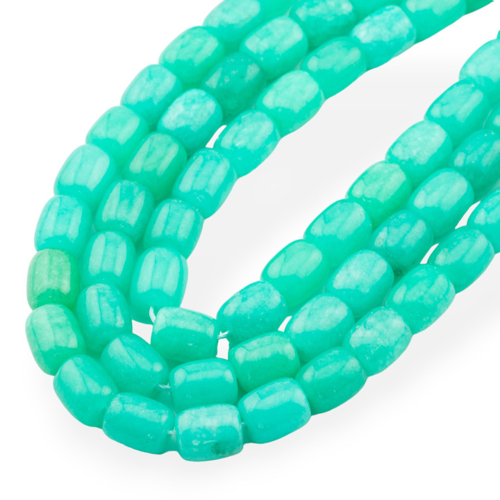 Giada Economic Line Smooth Barrel 9x11mm Jade Green Water